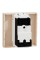 TV-розетка на один выход, 2 модуля, бежевая Unica New Studio (NU346244)