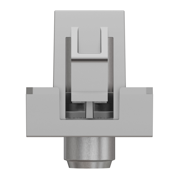 Розетка Coaxial F-type, 1 модуль алюм (NU346830)