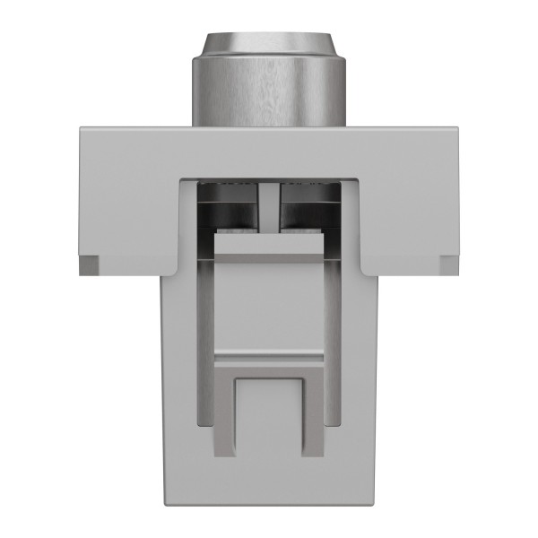 Розетка Coaxial F-type, 1 модуль алюм (NU346830)