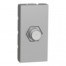 Розетка Coaxial F-type, 1 модуль алюм (NU346830)