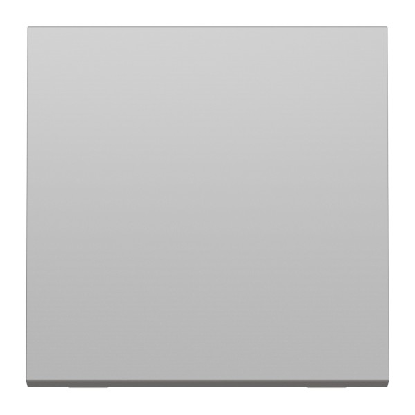 Выключатель 1-клавишная кнопочная схема 1, 10А, 2 модуля алюминий (NU320630)