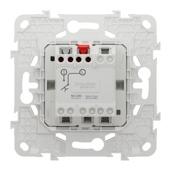 Выключатель 10 А 2 модуля (NU520618)