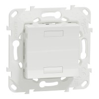 NEW UNICA - KNX кнопковий вимикач, Білий (NU553018)