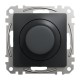 Универсальный поворотный диммер для светодиодных ламп Черный Sedna Design (SDD114502)