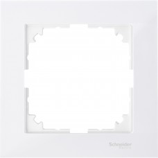 Рамка 1 постовая, Полярный белый, M-Pure (MTN4010-3619)