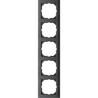 M-Pure Рамка, 5-постовая Антрацит (MTN4050-3614)