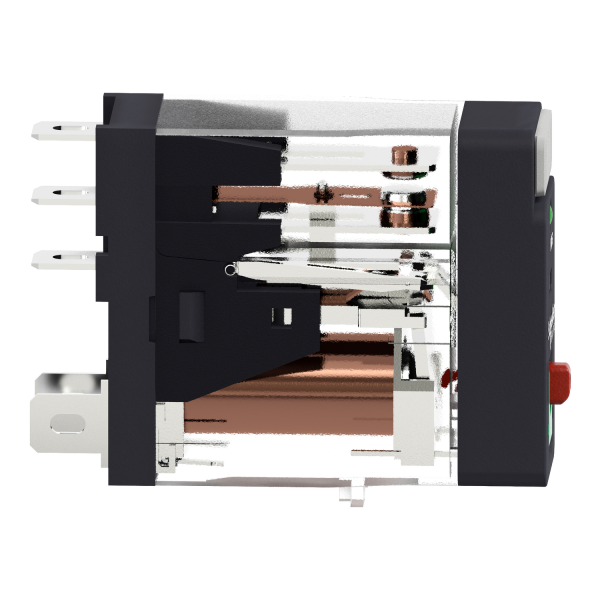 Реле управления - Zelio RXG - 1 C/O стандарт - 24 V DC - 10 A - с LED (RXG12BD)