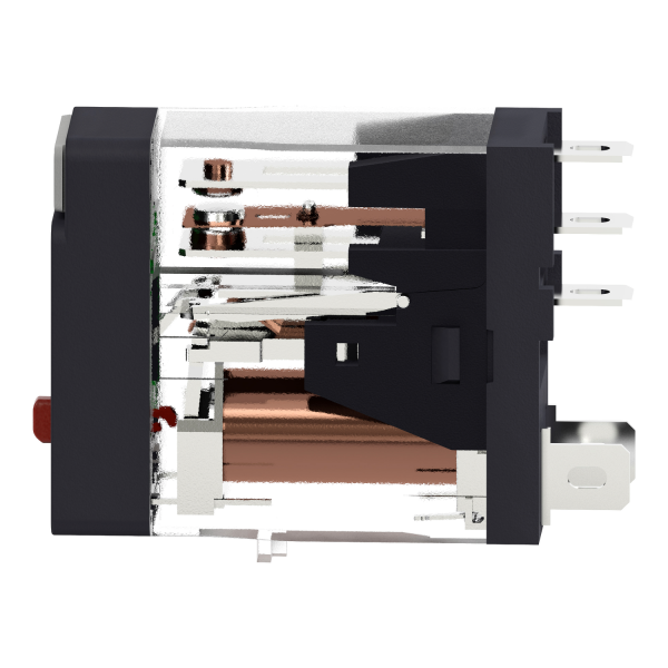 Реле управления - Zelio RXG - 1 C/O стандарт - 24 V DC - 10 A - с LED (RXG12BD)