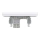 Розетка комп'ютерна RJ45 UTP категорія 6 Біла Asfora (EPH4700121)