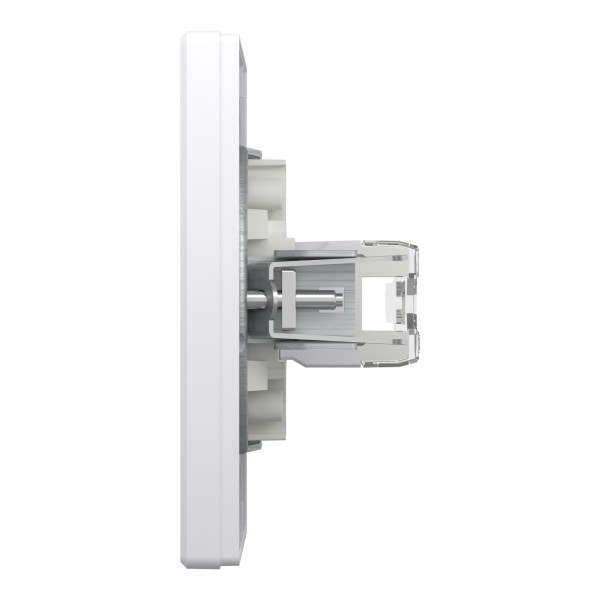 Розетка комп'ютерна RJ45 UTP категорія 6 Біла Asfora (EPH4700121)