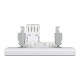 Розетка комп'ютерна RJ45 UTP категорія 6 Біла Asfora (EPH4700121)