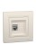 Розетка компьютерная RJ45 STP категория 5Е Крем Asfora (EPH5000123)