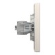 Розетка комп'ютерна RJ45 STP категорія  5Е Крем Asfora (EPH5000123)