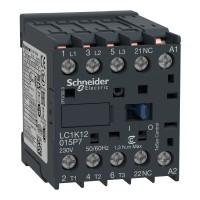 Контактор TeSys K 3P 12A НЗ ~230В ПЛАТ (LC1K12015P7)