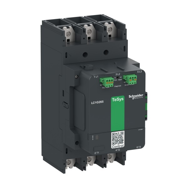 Контактор TeSys G400A 3P 24-48 AC/DC+ПЛК (LC1G400BEEA)