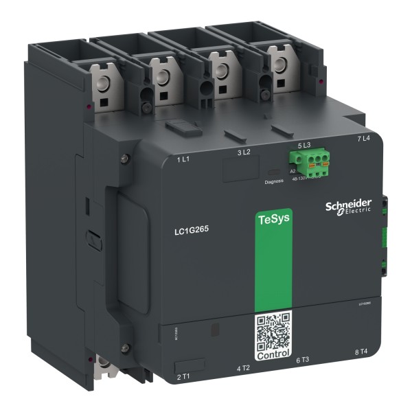 Контактор TeSys G 400A 4P 100-250 AC/DC (LC1G4004KUEN)