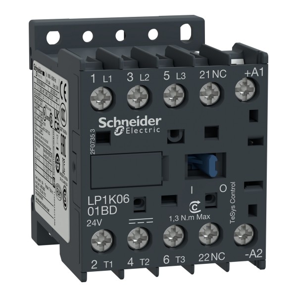 Контактор TeSys K 3P 12A НЗ =110В ГВИНТ (LP1K1201FD)