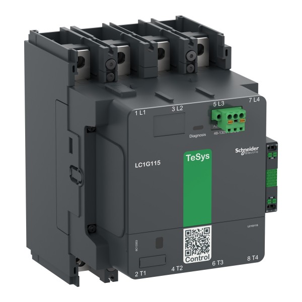 Контактор TeSys G 115A 4P 48-130 AC/DC (LC1G1154EHEN)
