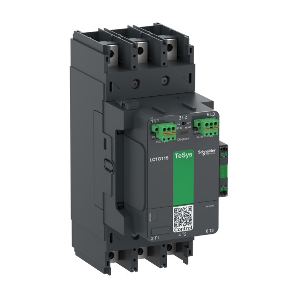 Контактор TeSys G 225A 3P 200-500 AC/DC+ПЛК (LC1G225LSEA)
