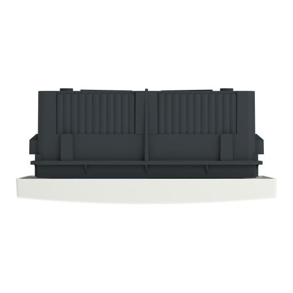 Щит пластиковий Easy9 EU, врізний, 1 ряд 8 модулів, димчасті двері (EZ9EUA108)