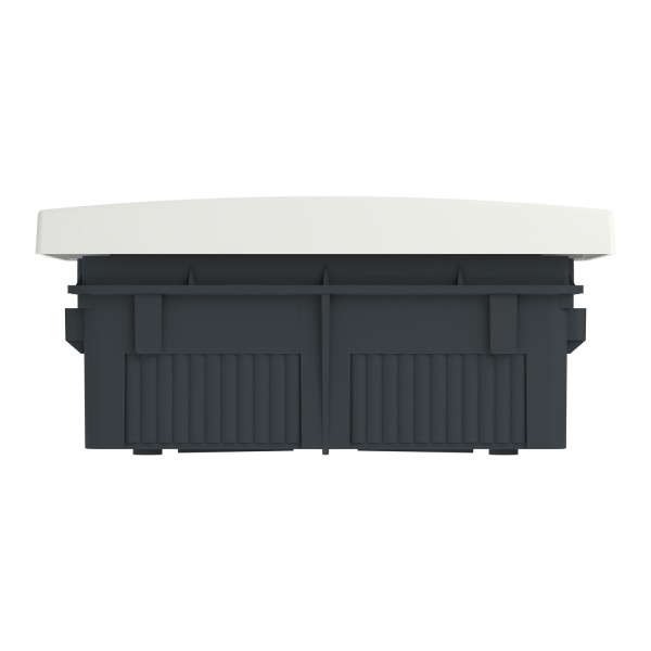 Щит пластиковий Easy9 EU, врізний, 1 ряд 8 модулів, димчасті двері (EZ9EUA108)