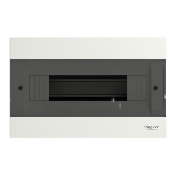 Щит пластиковий Easy9 EU, врізний, 1 ряд 12 модулів, димчасті двері (EZ9EUA112)