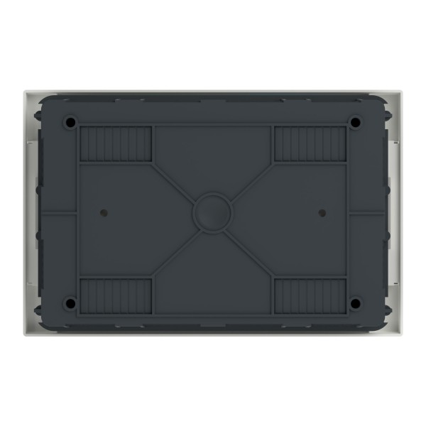 Щит пластиковий Easy9 EU, врізний, 1 ряд 12 модулів, димчасті двері (EZ9EUA112)