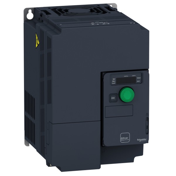 Перетворювач частоти ATV320C 5,5кВт 380-500В, компакт, з ЕМС-фільтром C2 (ATV320U55N4C)
