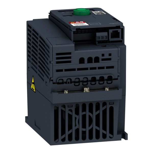 Преобразователь частоты ATV320C 0,75 кВт 525-600В, компакт, без ЭМС-фильтра (ATV320U07S6C)