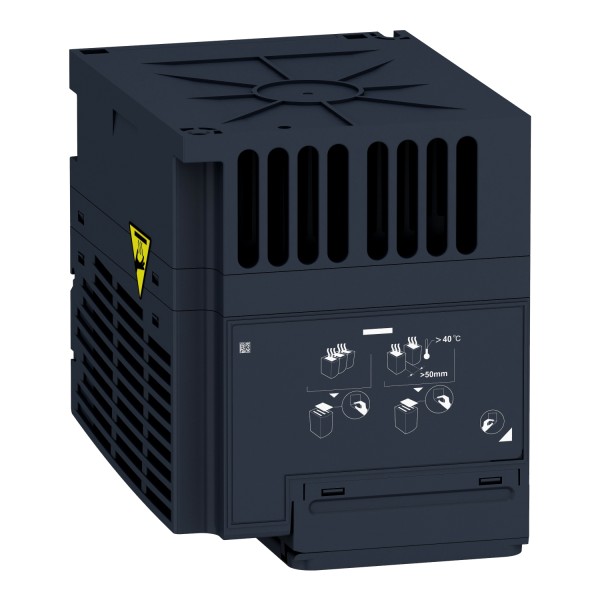 Преобразователь частоты ATV320C 2,2кВт 220В, 3ф питание, компакт, без ЭМС-фильтра (ATV320U22M3C)