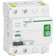 Дифференциальный выключатель нагрузки iID 2P 40A 30mA B EV (A9Z51240)