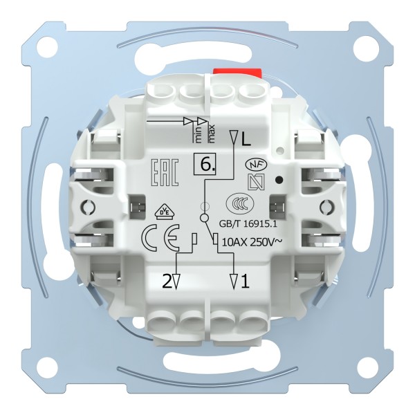 Механизм клавишного выключателя, проходной (MTN3116-0000)
