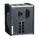 Управляемый сетевой коммутатор Modicon PoE (питание через Ethernet), 8 гигабитных портов для медного кабеля (MCSESP083F23G0)