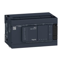 Программируемый логический контроллер M241 24 ВХ/ВЫХ РЕЛЕ 2RS485 (TM241C24R)