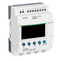 Интеллектуальное реле 12ВХ/ВЫХ,ДИСПЛ+ЧАС,~24В (SR2B121B)