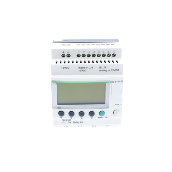 Інтелектуальне реле 12ВХ/ВИХ,ДИСПЛ+ГОДИН,=12В (SR2B121JD)