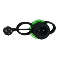 Настільний блок XS з розеткою DE та USB типу A, антрацит (INS44005)