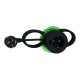 Настільний блок XS з розеткою DE та USB типу A, антрацит (INS44005)