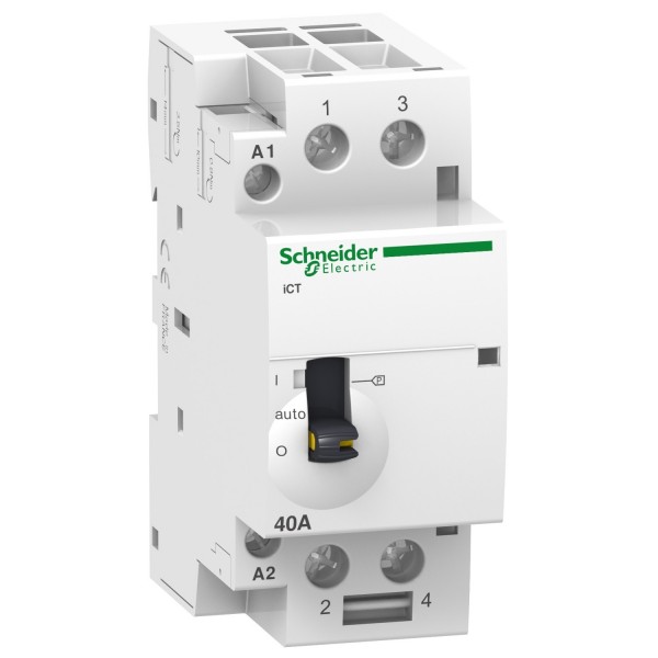 Контактор 40A 2NO 220/240В ~ 50Гц ручной (A9C21842)