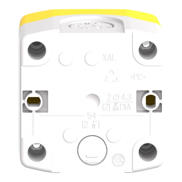 Пост кнопочное кольцо 24В (XALK178W3B140E)