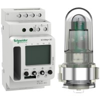 Acti9 IC100kp, 2C SMART, программируемый сумеречный выключатель 1 – 99000 люкс (CCT15495)