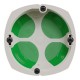 Монтажна коробка Multifix Air 1-постова, 67х40 мм (IMT35001)