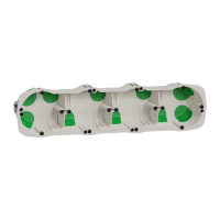 Установочная коробка 4-х местная Multifix Air, 67x47 (IMT35033)