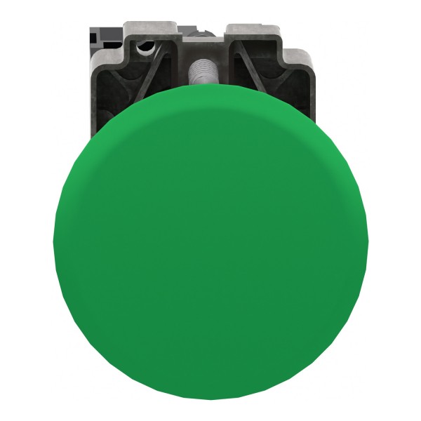 Кнопка Easy Harmony XB2, металл, зеленая, 1NO (XB2BC31C)
