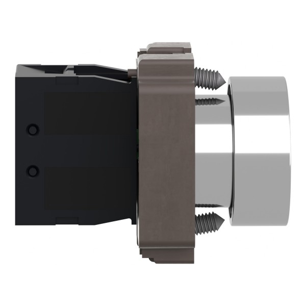 Кнопка, Easy Harmony XB2, металлическая, зеленая, пружинный возврат, 1NO (XB2BA31C)