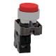 Кнопка, Easy Harmony XB2, металлическая, красная, пружинный возврат, 1NC (XB2BL42C)