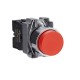 Кнопка, Easy Harmony XB2, металлическая, красная, пружинный возврат, 1NC (XB2BL42C)