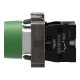 Кнопка, Easy Harmony XB2, металлическая, зеленая, пружинный возврат, 1NO (XB2BP31C)