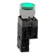 Кнопка с подсветкой, Easy Harmony XB2, пружинный возврат, 1NO (XB2BW33M1C)