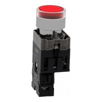 Кнопка с подсветкой, Easy Harmony XB2, пружинный возврат, 1NO (XB2BW34B1C)